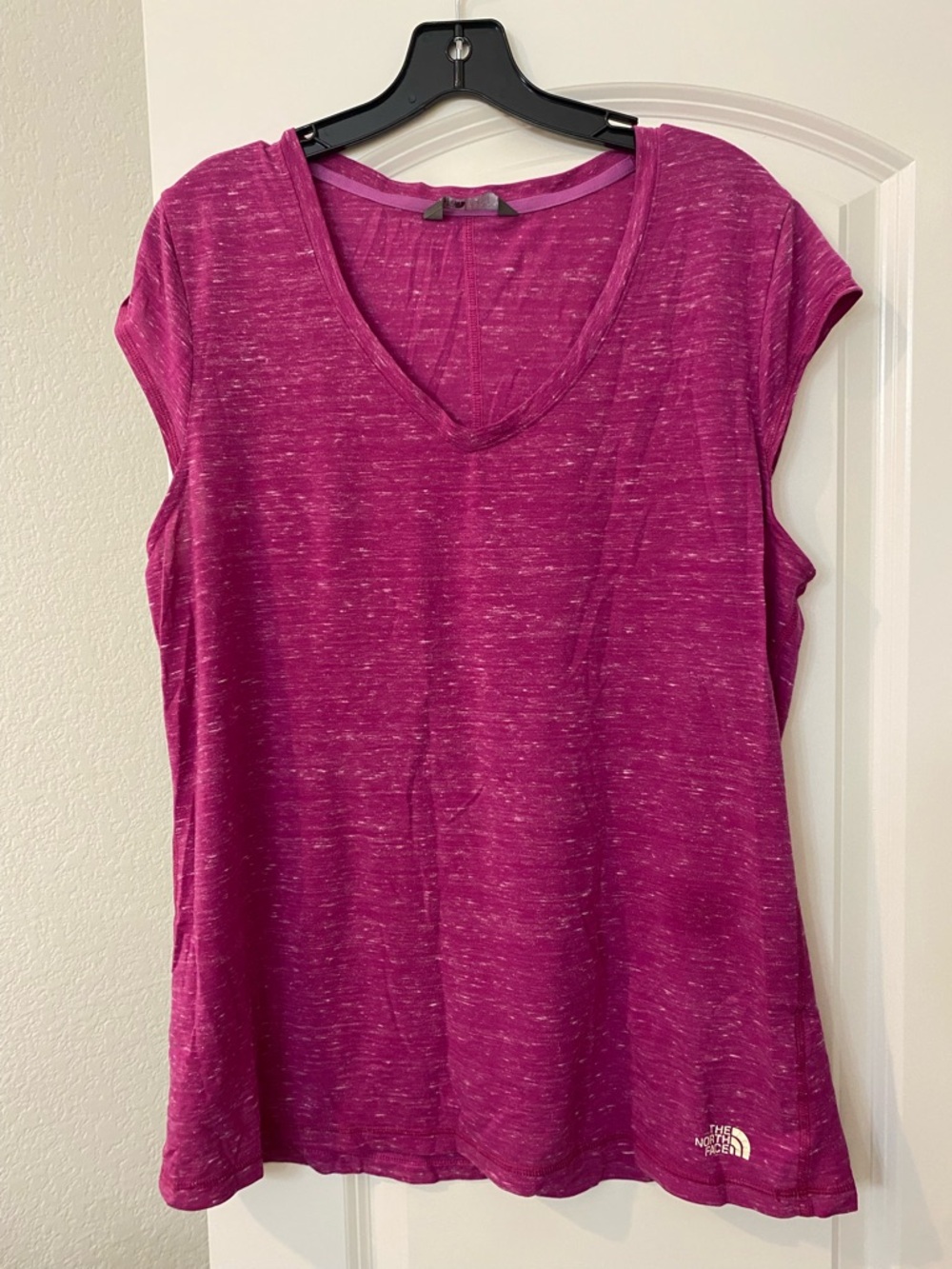 The North Face women’s pink t-shirt